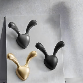 Unique Heart & Rabbit Ear Shaped Coat & Towel Hooks