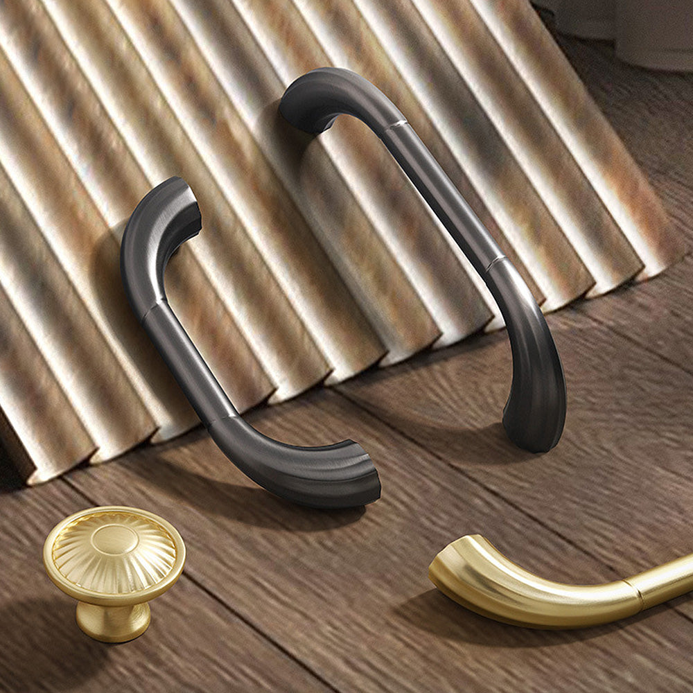 Solid High-end Cabinet Door Handle Cabinet Pulls Gold