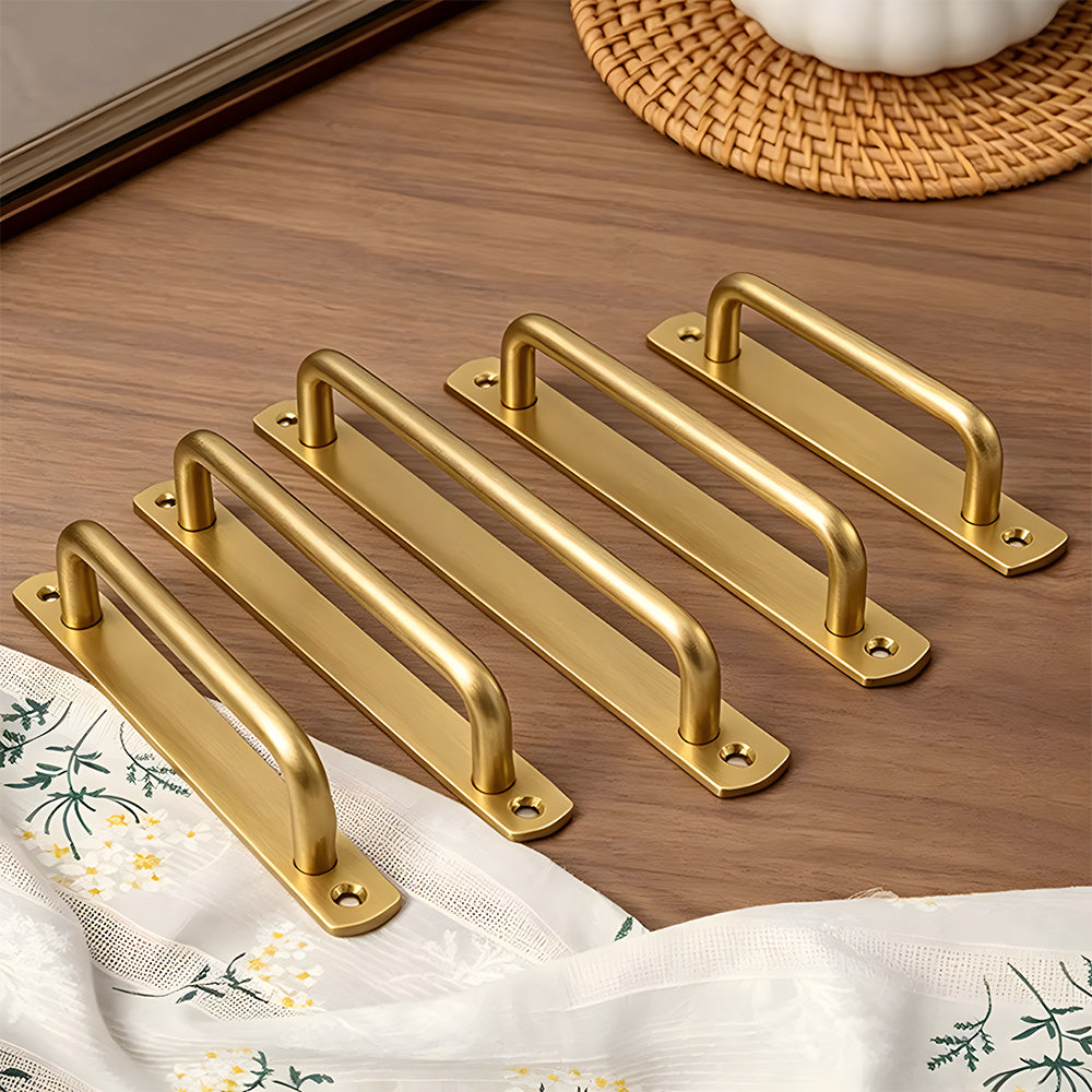 Modern Zinc Alloy Surface Mount Handles for Kitchen
