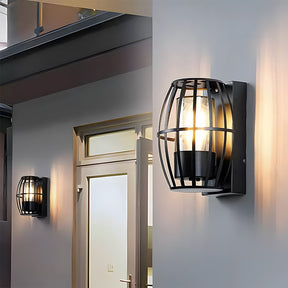 Modern Black Waterproof Outdoor E27, Wall Light