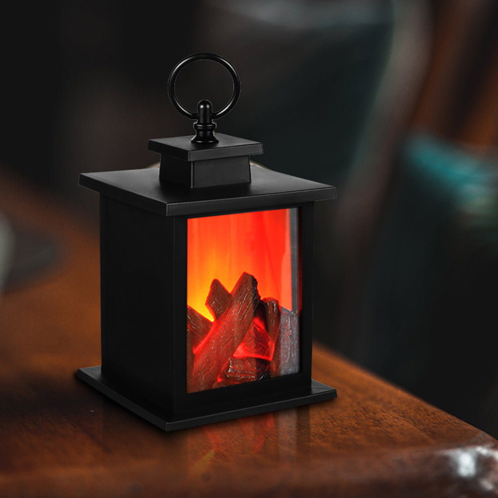 Compact Simulated Fireplace Light LED Christmas Lightings