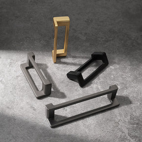 Contemporary Simple Zinc Alloy Cabinet Drawers Pulls