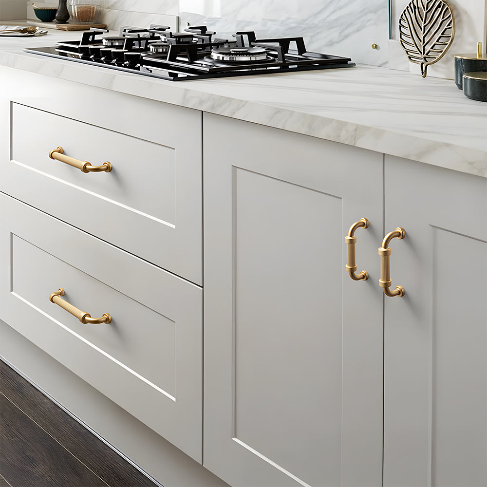 French Stripe Wardrobe Door Cabinet Handles