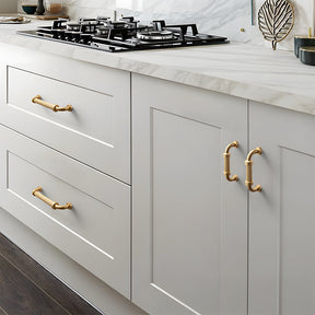 French Stripe Wardrobe Door Cabinet Handles
