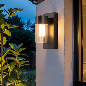 Retro IP54 Black Waterproof Outdoor Wall Lights