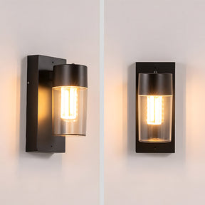 Retro IP54 Black Waterproof Outdoor Wall Lights