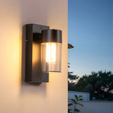 Retro IP54 Black Waterproof Outdoor Wall Lights