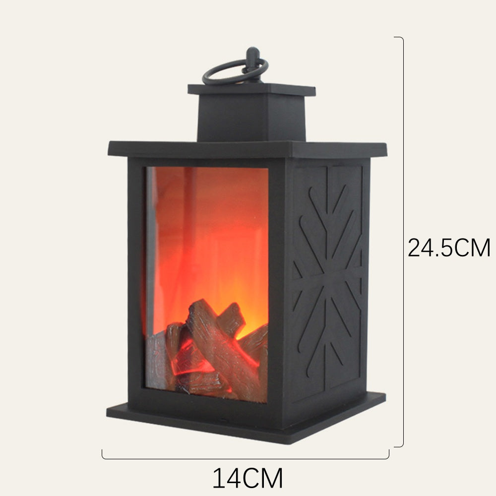 Compact Simulated Fireplace Light LED Christmas Lightings