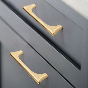 Modern Zinc Alloy Kitchen Cabinet Handles