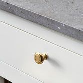 Simple Luxurious Bright Gold Kitchen Door Handles