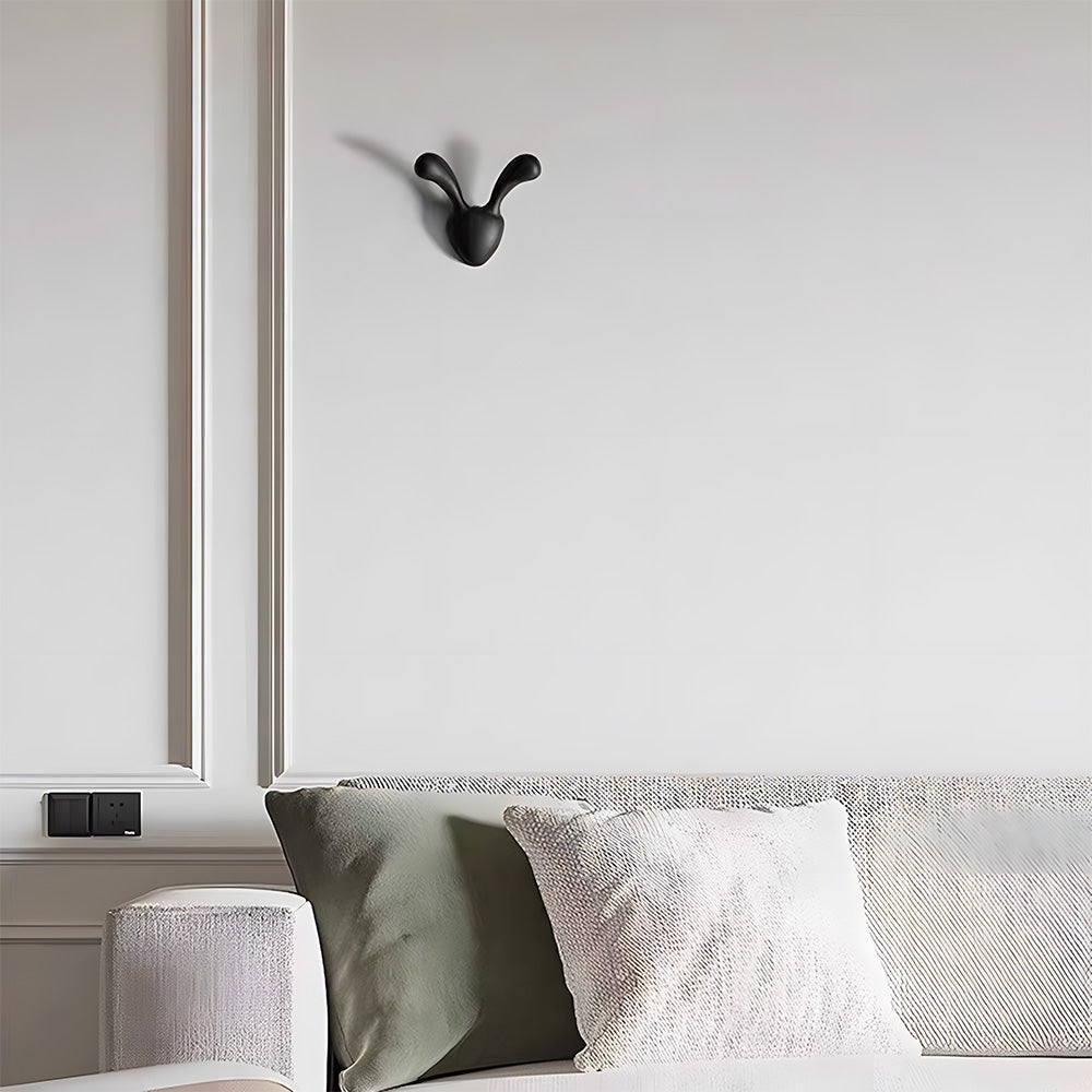 Unique Heart & Rabbit Ear Shaped Coat & Towel Hooks