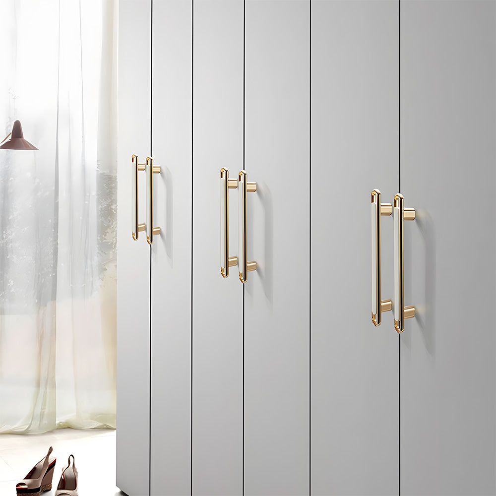 Gold Modern Simple Cabinet Door Handles