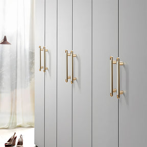 Gold Modern Simple Cabinet Door Handles