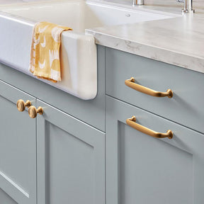 Minimalist Classic Smooth Kitchen Drawer Cabinet Handles