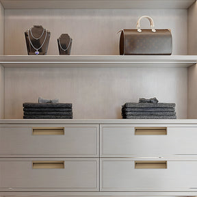 Stylish Extended Solid Concealed Cabinet Handles