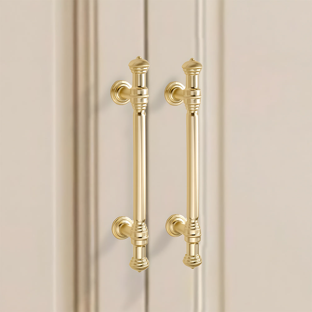 Luxury French Gold Wardrobe Door Cabinet Drawer Handles