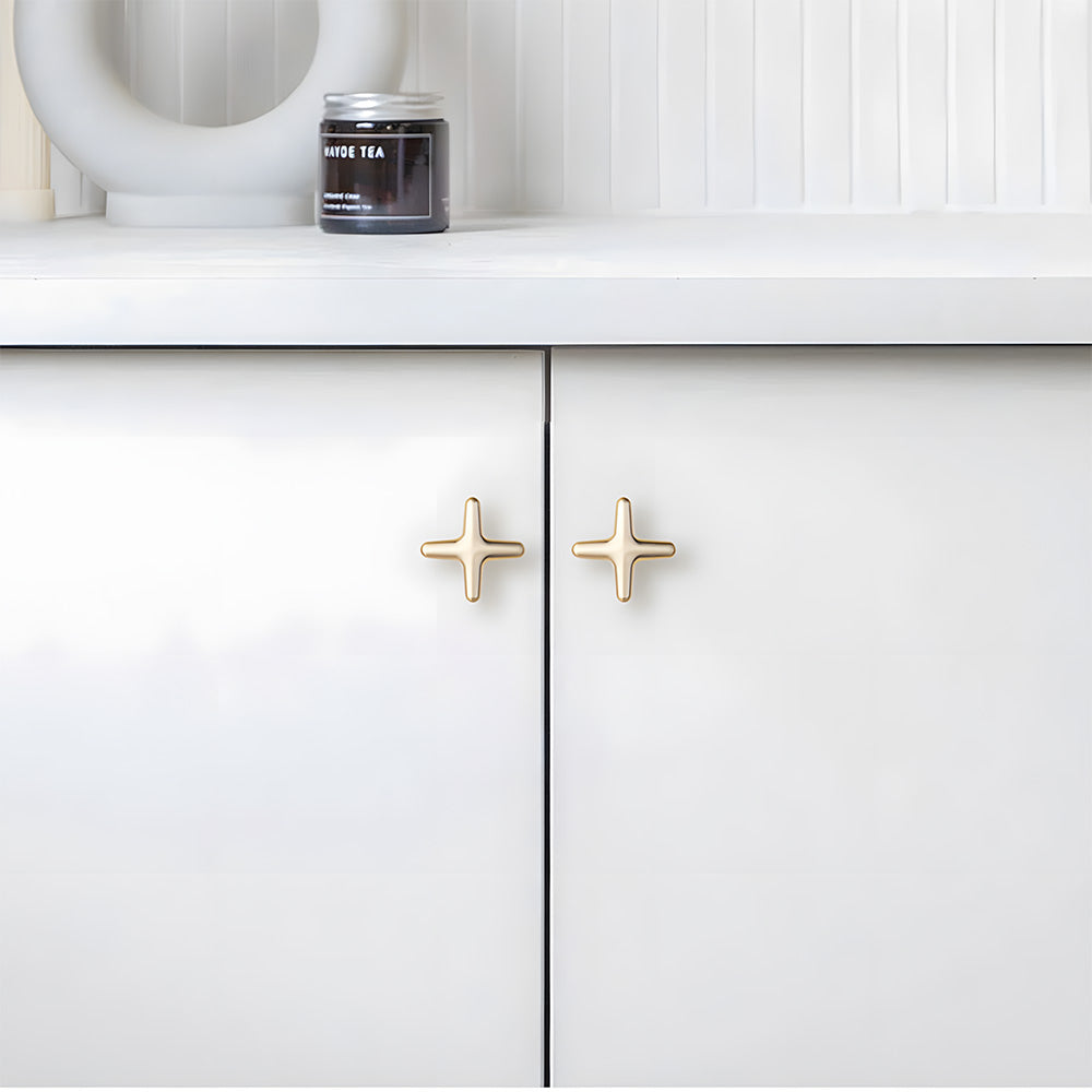 Modern Bright Silver Zinc Alloy Cabinet Pulls and Handles