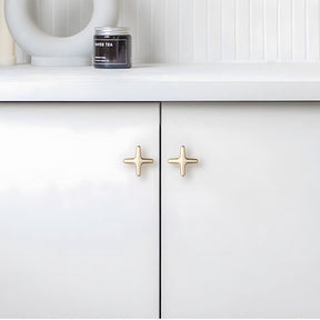 Modern Bright Silver Zinc Alloy Cabinet Pulls and Handles