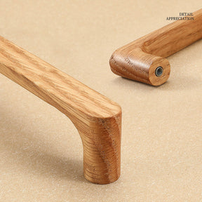 Natural Walnut Wooden Kitchen Cabinet Handles