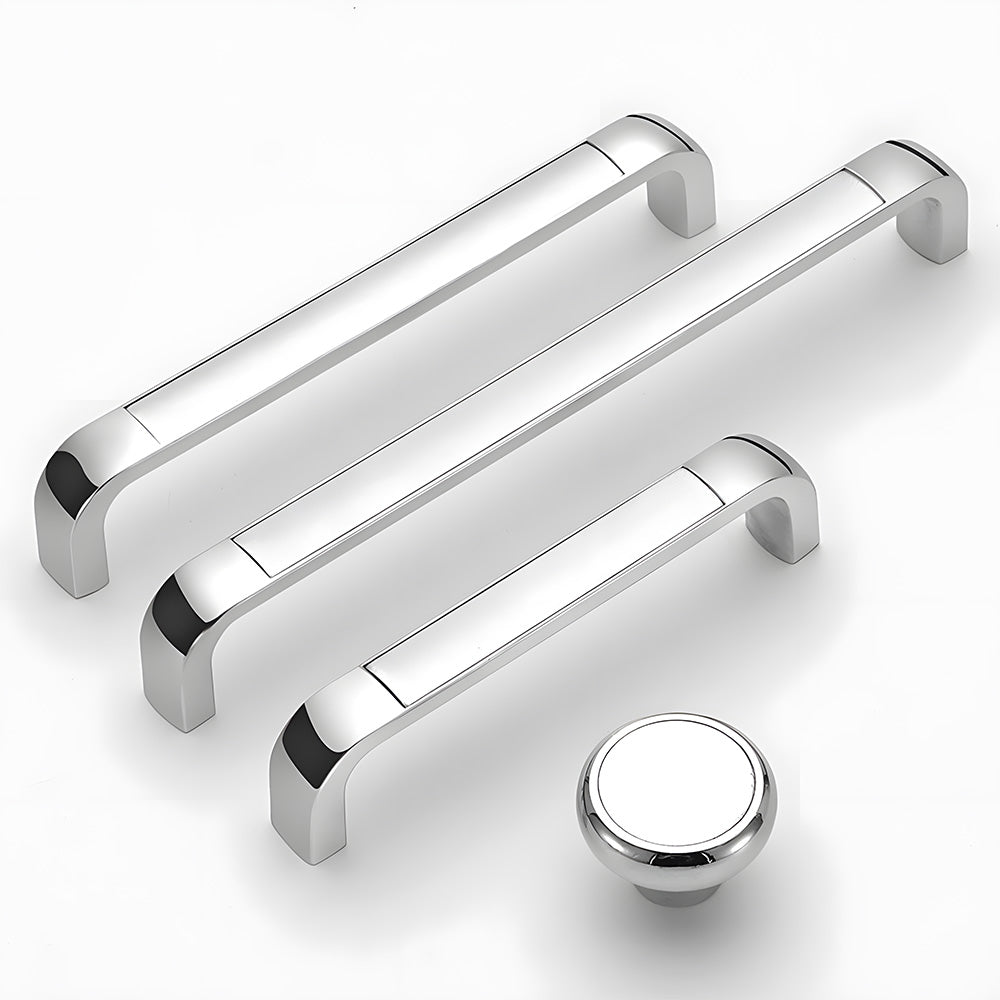 Modern Minimalist Frosted Wardrobe Door Drawer Pull