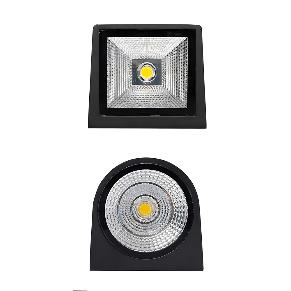 IP65 Curved & Square Up Down Exterior Sconce