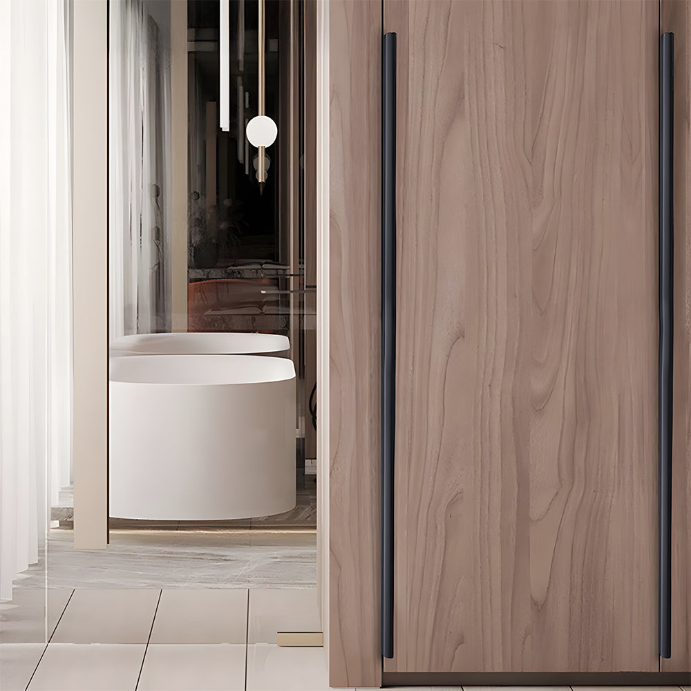 Best Aluminum Alloy Wardrobe Door Invisible Edge Cabinet Handles