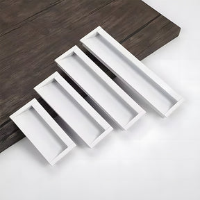 Stylish Extended Solid Concealed Cabinet Handles
