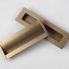 Stylish Extended Solid Concealed Cabinet Handles