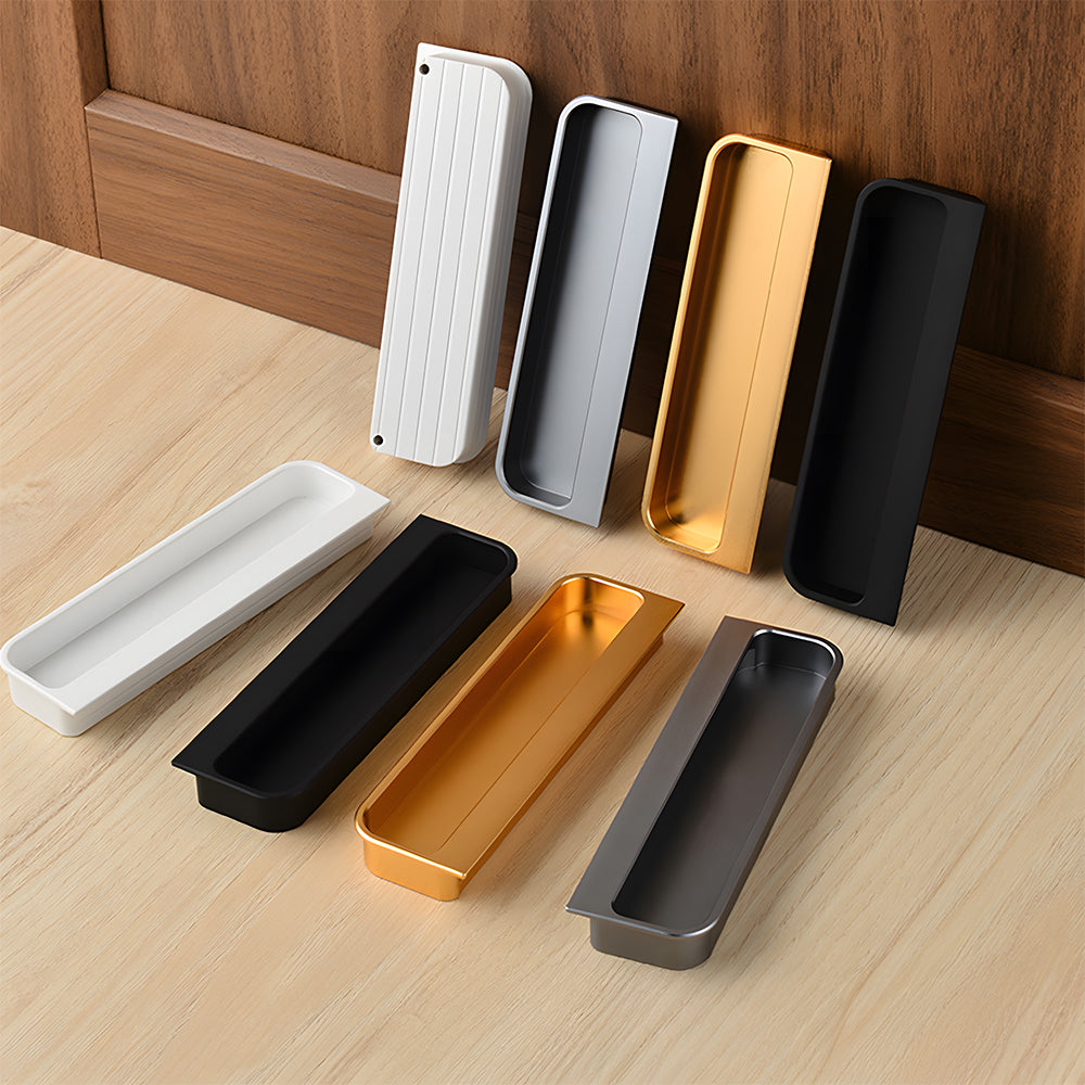 Simple Sliding Door Handles Flush Finger Pulls