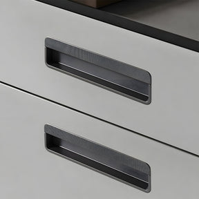 Stylish Metal Recessed Sliding Door Concealed Handles