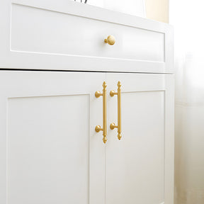 Modern Luxurious Gold Solid Drawer Handle
