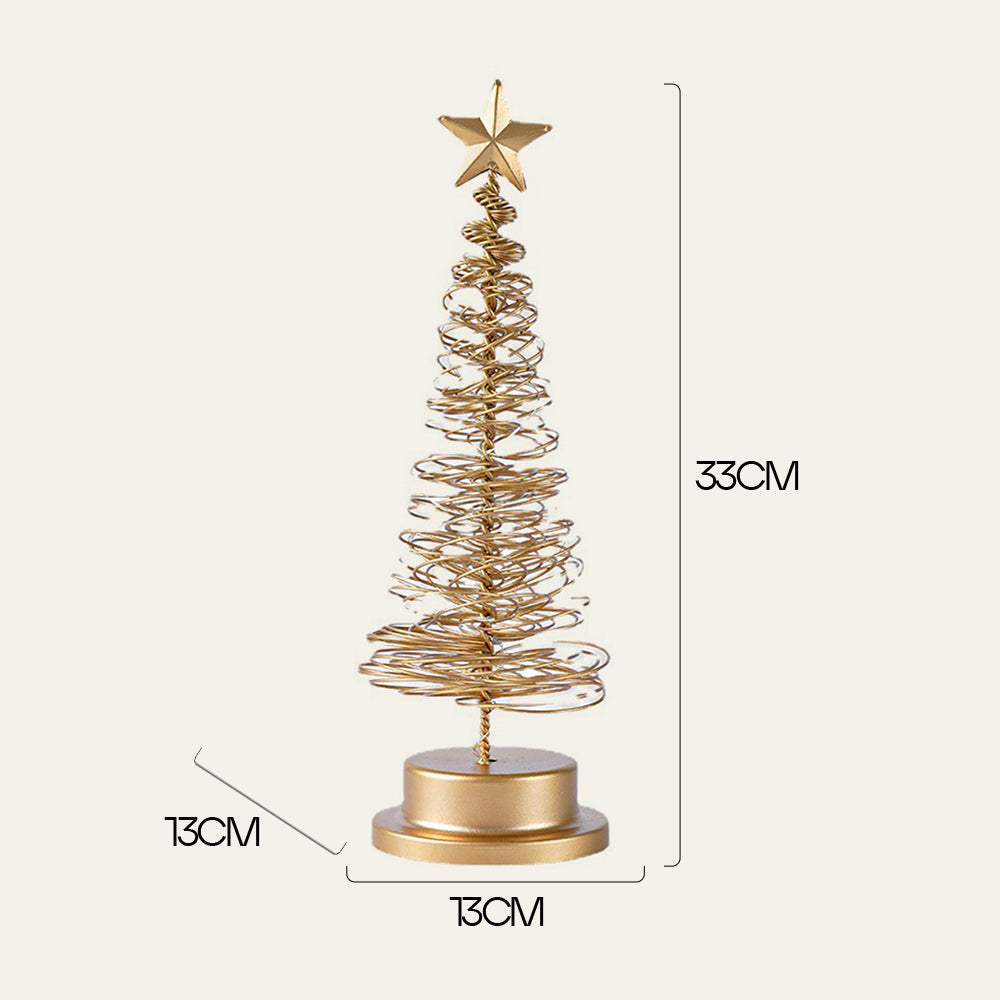 Classic Iron Tree Lights Decoration LED Christmas Lightings
