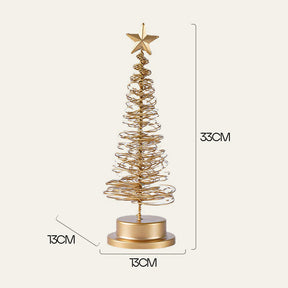 Classic Iron Tree Lights Decoration LED Christmas Lightings