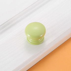 Minimalist Wooden Macaron Eco-Friendly Wardrobe Cabinet Handle