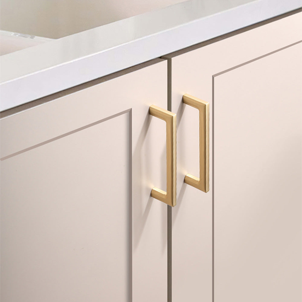 Modern Sleek Zinc Alloy Cabinet Handle For Kitchen