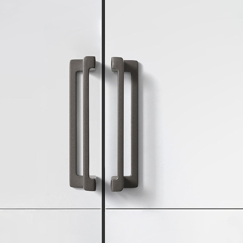 Contemporary Simple Zinc Alloy Cabinet Drawers Pulls