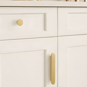 Modern Gold Brass Cabinet Pulls and Handles