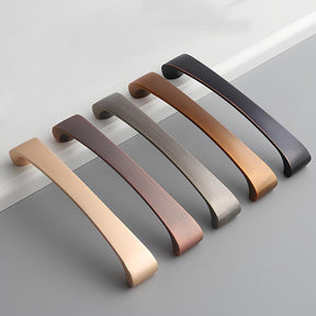 Modern Retro Zinc Alloy Kitchen Cabinet Handles