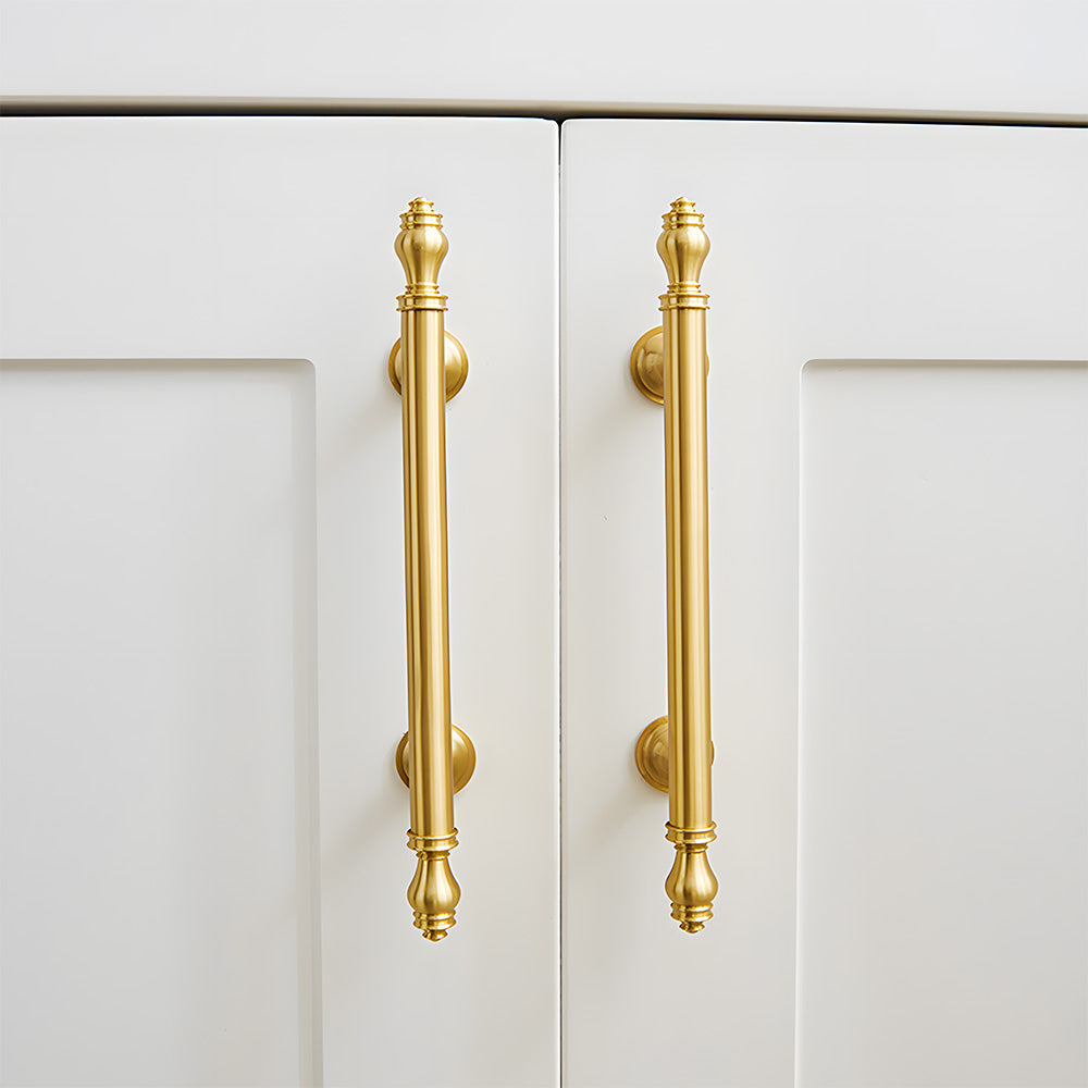 Modern Luxurious Gold Solid Drawer Handle