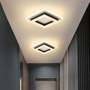 Mini Art Deco Hallway LED Ceiling Lamp