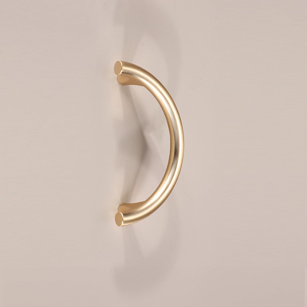 Golden Luxury Semi-Circular Cabinet Door Handles