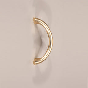 Golden Luxury Semi-Circular Cabinet Door Handles