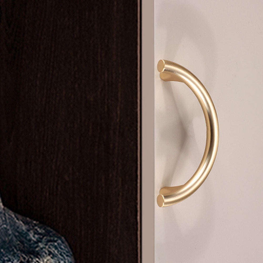 Golden Luxury Semi-Circular Cabinet Door Handles