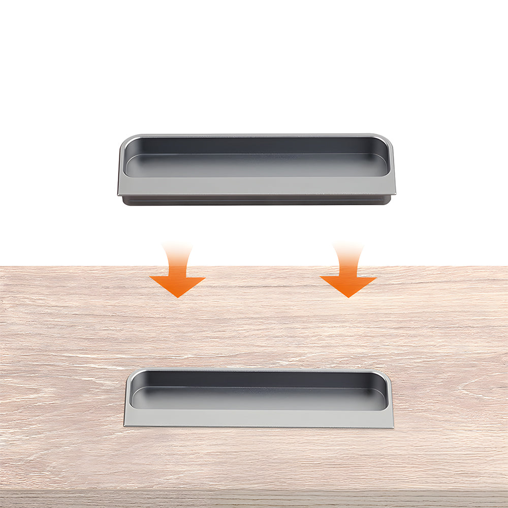 Simple Sliding Door Handles Flush Finger Pulls