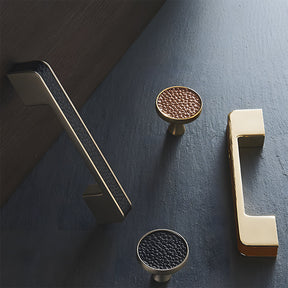 Nordic Modern Simple High-grade Leather Handle