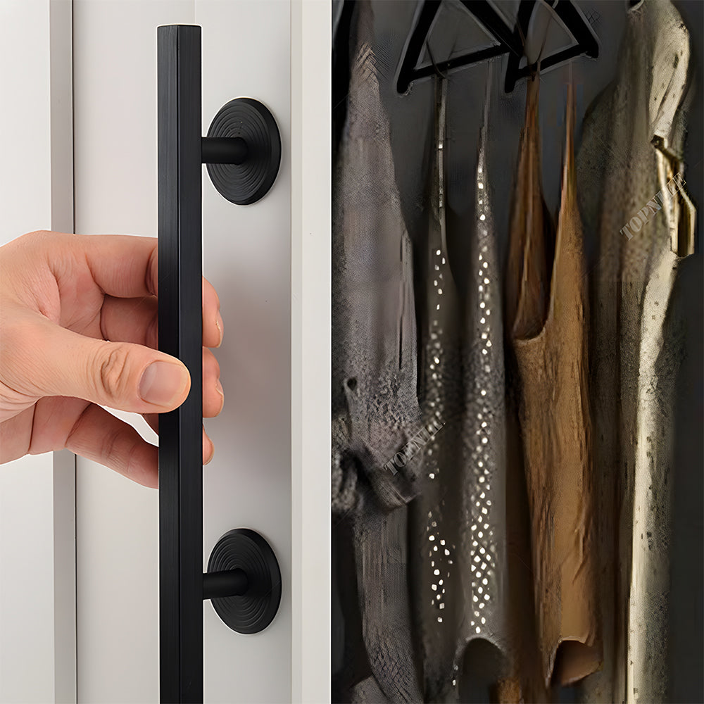 Simple Cabinet Handle with Round Base and Round Handle