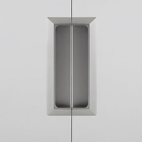 Modern Square Recessed Flush Finger Pulls for Cabinet