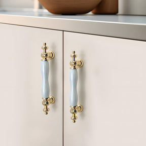 Luxury Macaroon Ceramic Wardrobe Cabinet Handles