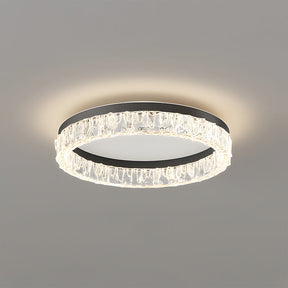 Modern Round Crystal LED Ceiling Lighting