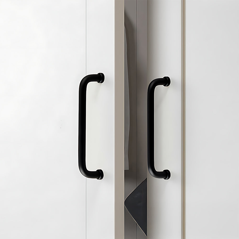 French Minimalist Rounded Arc Cabinet Handles